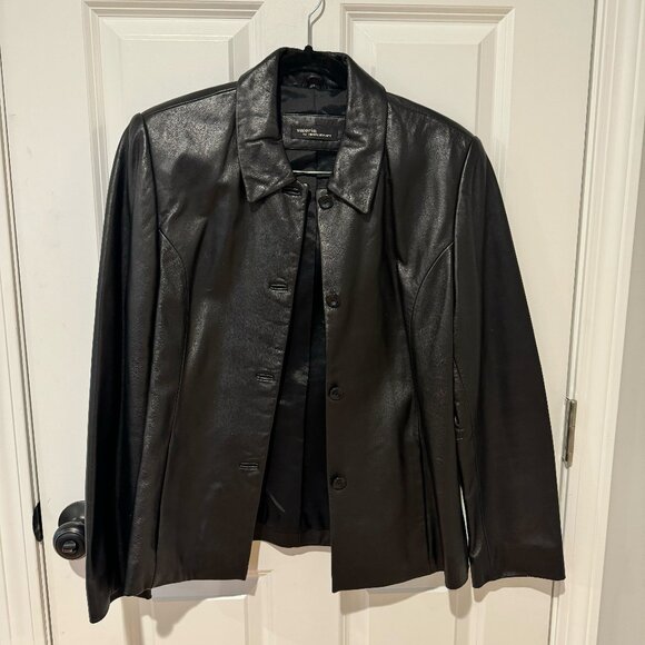 Vintage Valerie by Valerie Stevens Leather Jacket - Size‎ Large - Picture 1 of 8